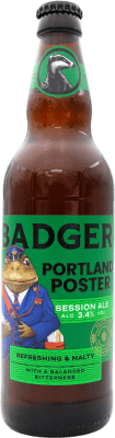 4,95 € Free Shipping | Beer Badger Portland Poster Session Ale United Kingdom Medium Bottle 50 cl