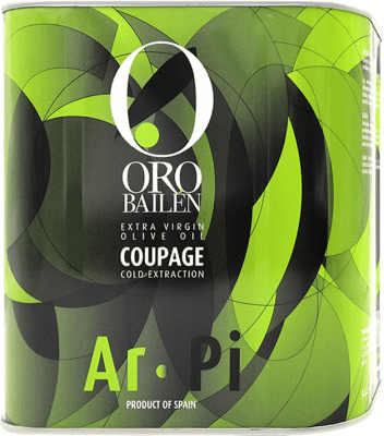 35,95 € Envoi gratuit | Huile d'Olive Oro Bailén Virgen Extra Oro Espagne Picual, Arbequina Boîte Métallique Spéciale 2,5 L