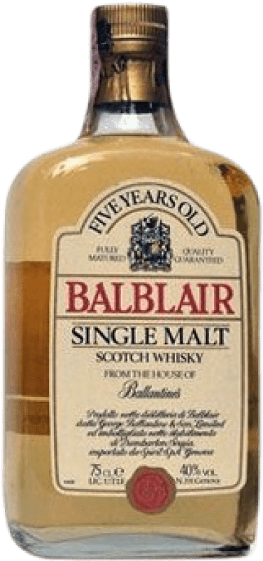 145,95 € Envoi gratuit | Whisky Single Malt Balblair Ecosse Royaume-Uni 5 Ans Bouteille 70 cl Objet de Collection Non Destinée à la Consommation