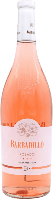 5,95 € Envío gratis | Vino Rosado Barbadillo Castillo de San Diego I.G.P. Vino de la Tierra de Cádiz España Botella 75 cl
