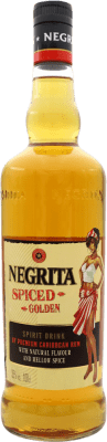 17,95 € Бесплатная доставка | Ром Bardinet Negrita Spiced Golden Доминиканская Респблика бутылка 1 L