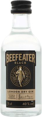 3,95 € 送料無料 | ジン Beefeater Black イギリス ミニチュアボトル 5 cl