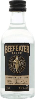 3,95 € Kostenloser Versand | Genever Gin Beefeater Großbritannien Miniaturflasche 5 cl