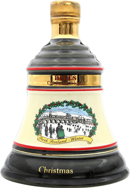 424,95 € 送料無料 | ブレンデッドウイスキー Bell's Christmas 1989 限定版 スコットランド イギリス 70 cl