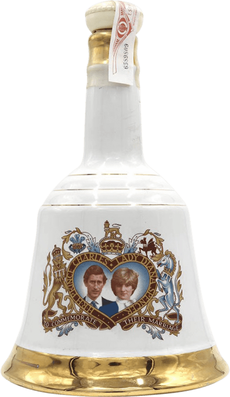 534,95 € Envoi gratuit | Blended Whisky Bell's Prince Charles & Lady Diana Ecosse Royaume-Uni Bouteille 70 cl