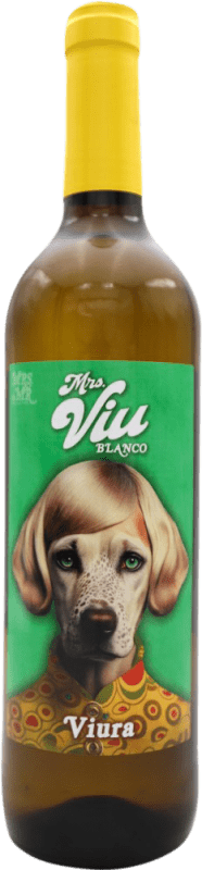 6,95 € Spedizione Gratuita | Vino bianco Borges Mediterranean Mrs. Viu Blanco Spagna Bottiglia 75 cl