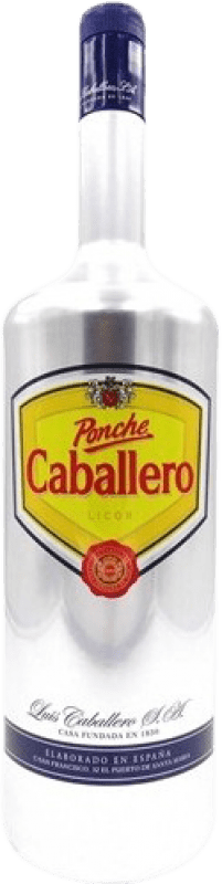 25,95 € 送料無料 | リキュール Caballero Ponche — ポンチ スペイン スペシャルボトル 3 L