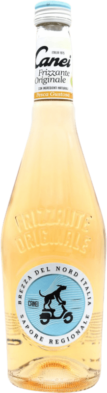 5,95 € Envio grátis | Espumante branco Canei Melocotón Itália Garrafa 75 cl