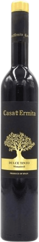 8,95 € Kostenloser Versand | Süßer Wein Casa de la Ermita Tinto Edelsüß D.O. Jumilla Region von Murcia Spanien Medium Flasche 50 cl