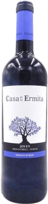 6,95 € 免费送货 | 红酒 Casa de la Ermita D.O. Jumilla 穆尔西亚地区 西班牙 瓶子 75 cl