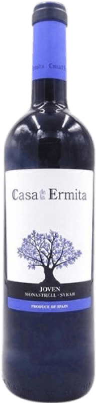 4,95 € Spedizione Gratuita | Vino Rosso Casa de la Ermita D.O. Jumilla Regione di Murcia Spagna 75 cl