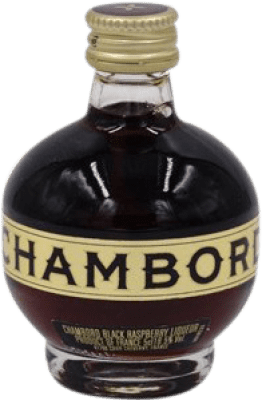 16,95 € Kostenloser Versand | Liköre Chambord Black Raspberry Frankreich Miniaturflasche 5 cl