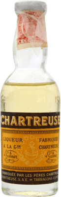 228,95 € 免费送货 | 利口酒 Chartreuse Jaune — 黄色 法国 小瓶装 5 cl 收藏品 不可食用