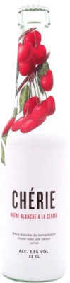 3,95 € 送料無料 | ビール Chèrie ベルギー 1/3ボトル 33 cl Cereza — さくらんぼ