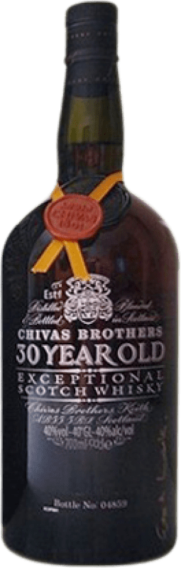 1 155,95 € Free Shipping | Blended Whisky Chivas Regal 200th Anniversary Collector's Specimen Scotland United Kingdom 30 Years Bottle 70 cl
