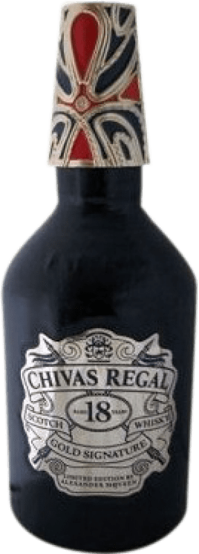 2 169,95 € Free Shipping | Blended Whisky Chivas Regal Edición Alexander McQueen Scotland United Kingdom 18 Years Bottle 70 cl