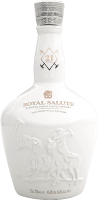 211,95 € Envoi gratuit | Whisky Blend Chivas Regal Royal Salute The Snow Polo Édition Limitée Royaume-Uni 21 Ans Bouteille 70 cl
