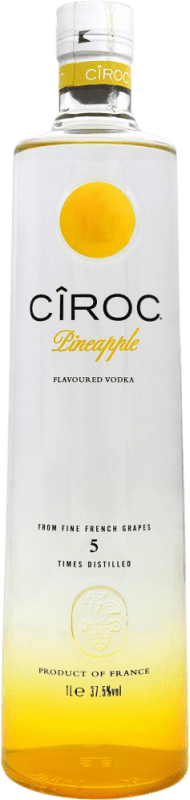 35,95 € 送料無料 | ウォッカ Cîroc Pineapple フランス ボトル 1 L