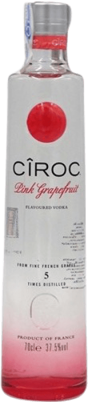 34,95 € Envio grátis | Vodca Cîroc Pink Grapefruit França Garrafa 70 cl