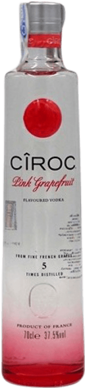34,95 € Envio grátis | Vodca Cîroc Pink Grapefruit França Garrafa 70 cl