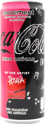 1,95 € 送料無料 | 飲み物とミキサー Coca-Cola Movement Rosalía アメリカ アルミ缶 33 cl