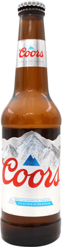 3,95 € Бесплатная доставка | Пиво Miller Coors Соединенные Штаты Бутылка на треть 33 cl