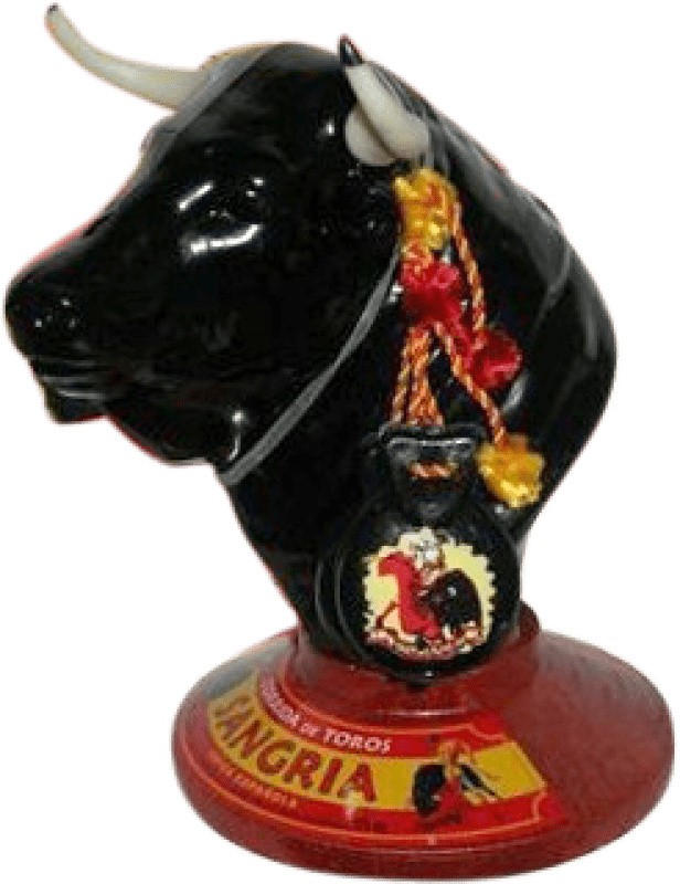 19,95 € Kostenloser Versand | Sangria Weinlimonade Corrida de Toros Cabeza de Toro Spanien Medium-Flasche 50 cl