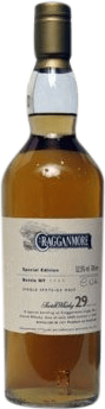 979,95 € Envío gratis | Whisky Single Malt Cragganmore Reino Unido 29 Años 70 cl Ejemplar Coleccionista No Apto para Consumo