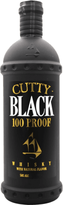 127,95 € 免费送货 | 威士忌混合 Cutty Sark Black 英国 瓶子 70 cl