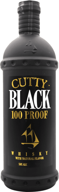 127,95 € Spedizione Gratuita | Whisky Blended Cutty Sark Black Regno Unito Bottiglia 70 cl