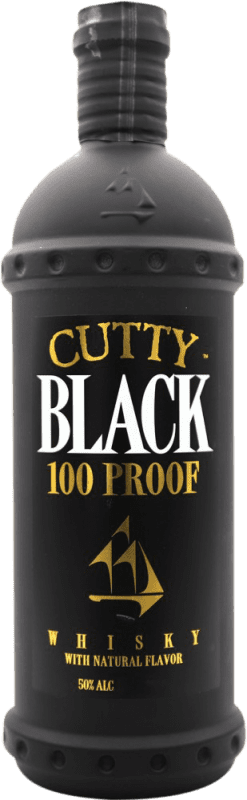 127,95 € Free Shipping | Whisky Blended Cutty Sark Black United Kingdom Bottle 70 cl