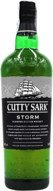 38,95 € Kostenloser Versand | Whiskey Blended Cutty Sark Storm Schottland Großbritannien Flasche 70 cl