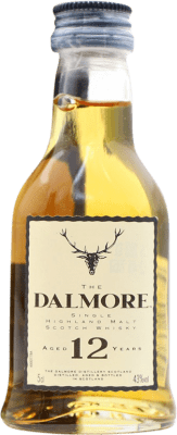 33,95 € 送料無料 | ウイスキーシングルモルト Dalmore コレクターの標本 スコットランド イギリス 12 年 ミニチュアボトル 5 cl