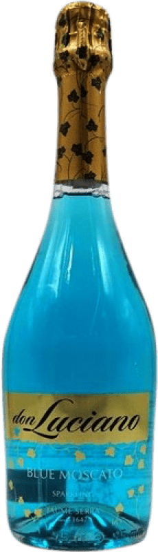 6,95 € Envio grátis | Espumante Branco Don Luciano Blue — Azul Espanha Moscatel 75 cl