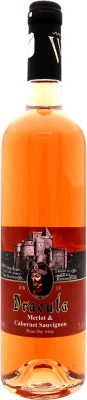 9,95 € Envío gratis | Vino Rosado Drácula Rumanía 75 cl