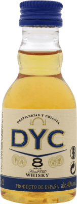 Whisky Blended DYC 8 Anos 5 cl