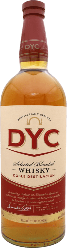 79,95 € Envío gratis | Whisky Blended DYC España Botella Especial 3 L