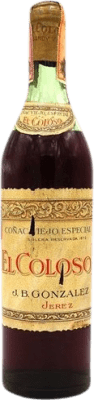 331,95 € Envío gratis | Coñac El Coloso Especial Viejo España 70 cl Ejemplar Coleccionista No Apto para Consumo