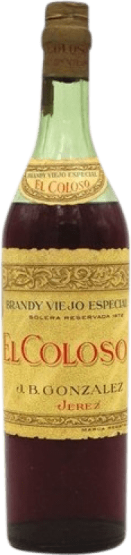 292,95 € Free Shipping | Brandy El Coloso Collector's Specimen Spain Bottle 70 cl