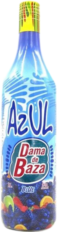 7,95 € Envio grátis | Schnapp Espadafor Dama de Baza Azul Espanha Garrafa 1 L Sem Álcool
