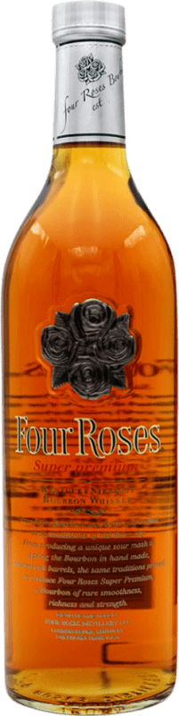 445,95 € Kostenloser Versand | Whisky Bourbon Four Roses Super Premium Vereinigte Staaten Flasche 70 cl