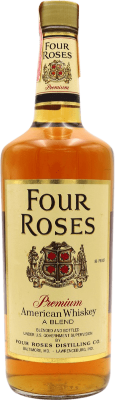 264,95 € Kostenloser Versand | Whiskey Blended Four Roses Sammlerexemplar Vereinigte Staaten Flasche 70 cl