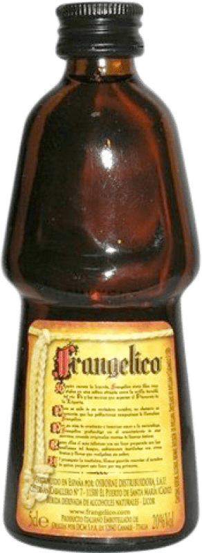 2,95 € 免费送货 | 利口酒 Frangelico 意大利 微型瓶 5 cl