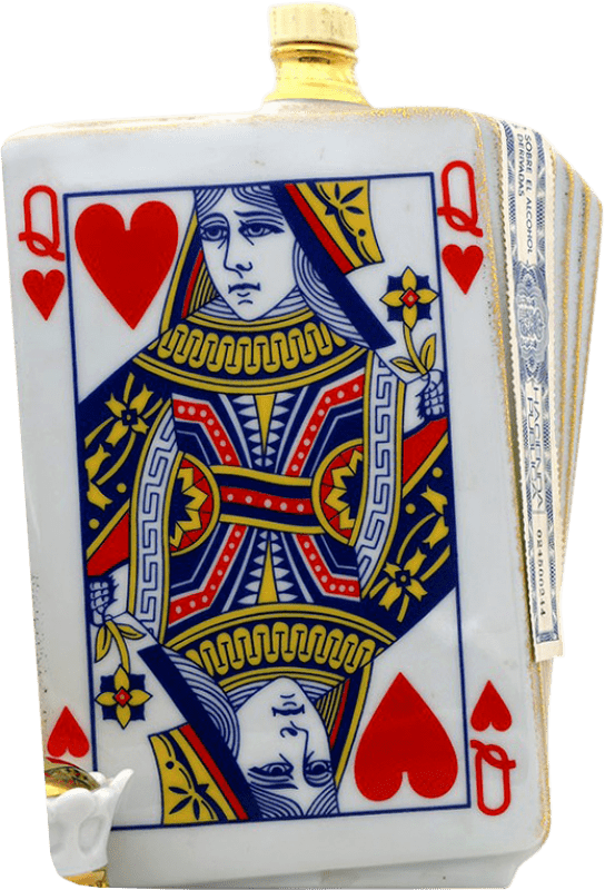 478,95 € 送料無料 | コニャック Frapin Naipes Reina de Corazones Ceramic Porcelain — セラミックポーセリン XO Extra Old — エクストラオールド A.O.C. Cognac フランス 70 cl