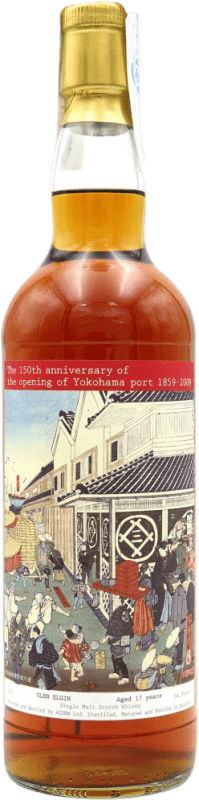 627,95 € Kostenloser Versand | Whiskey Single Malt Glen Elgin Sammlerexemplar Schottland Großbritannien 17 Jahre Flasche 70 cl