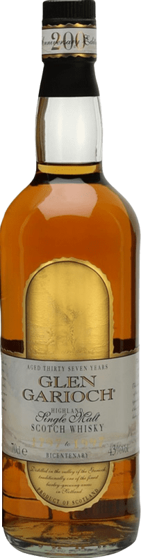 2 929,95 € Kostenloser Versand | Whiskey Single Malt Glen Garioch Bicentenary Sammlerexemplar Schottland Großbritannien 36 Jahre Flasche 70 cl