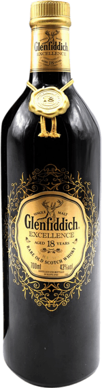 776,95 € Бесплатная доставка | Виски из одного солода Glenfiddich Excellence Шотландия Объединенное Королевство 18 Лет бутылка 70 cl