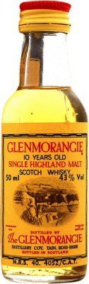 Виски из одного солода Glenmorangie Коллекционный образец 10 Лет 5 cl