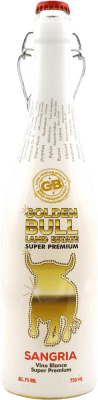 12,95 € 免费送货 | 酒桑格利亚汽酒 Golden Bull Vino Blanco 西班牙 瓶子 75 cl