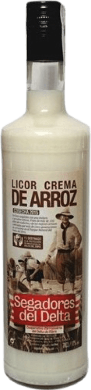 9,95 € Free Shipping | Liqueur Cream Gómez Caro Arroz Segadores del Delta Spain Bottle 70 cl